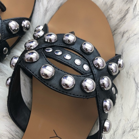 Sole Society Emmalyn Stud Thong Sandals Slides - Picture 16 of 16